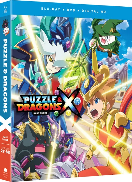 FUNIMATION/CRUNCHYROLL Puzzle And Dragons X Part 3 Blu-ray/DVD 3 FUNIMATION/CRUNCHYROLL Puzzle And Dragons X Part 3 Blu-ray/DVD