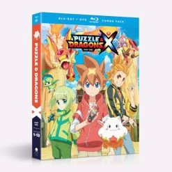 FUNIMATION/CRUNCHYROLL Puzzle And Dragons X Part 1 Blu-ray/DVD