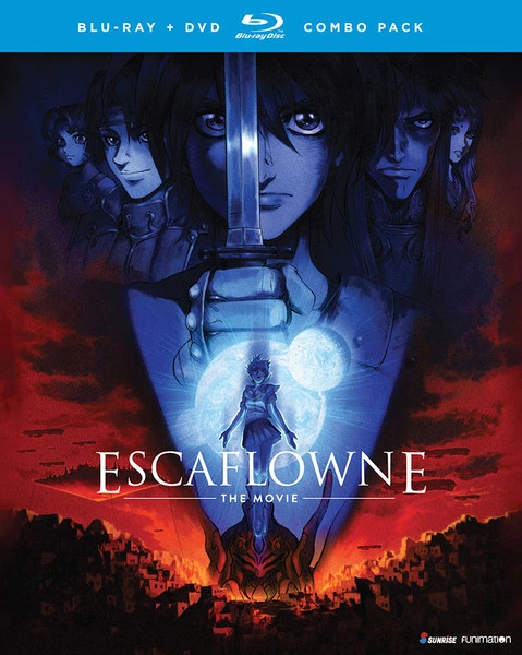 FUNIMATION/CRUNCHYROLL Escaflowne The Movie Blu-ray/DVD 3 FUNIMATION/CRUNCHYROLL Escaflowne The Movie Blu-ray/DVD