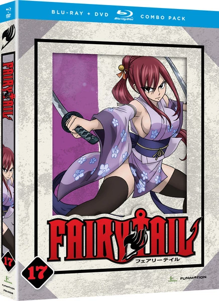 FUNIMATION/CRUNCHYROLL Fairy Tail Part 17 Blu-ray/DVD 3 FUNIMATION/CRUNCHYROLL Fairy Tail Part 17 Blu-ray/DVD