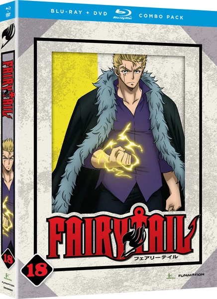 FUNIMATION/CRUNCHYROLL Fairy Tail Part 18 Blu-ray/DVD 3 FUNIMATION/CRUNCHYROLL Fairy Tail Part 18 Blu-ray/DVD