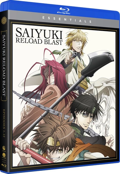FUNIMATION/CRUNCHYROLL Saiyuki Reload Blast Essentials Blu-ray 3 FUNIMATION/CRUNCHYROLL Saiyuki Reload Blast Essentials Blu-ray