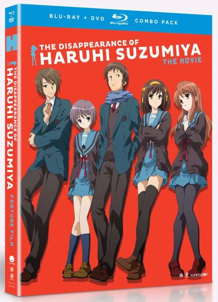 FUNIMATION/CRUNCHYROLL The Disappearance Of Haruhi Suzumiya Blu-ray/DVD 3 FUNIMATION/CRUNCHYROLL The Disappearance Of Haruhi Suzumiya Blu-ray/DVD