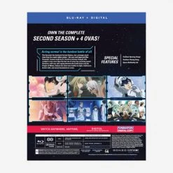 FUNIMATION/CRUNCHYROLL Space Battleship Tiramisu Zwei Season 2 Blu-ray -Outlet Blu-ray Store 704400018190 anime space battleship tiramisu zwei blu ray back