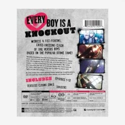 FUNIMATION/CRUNCHYROLL Kenka Bancho Otome Girl Beats Boys Essentials Blu-ray -Outlet Blu-ray Store 704400018473 anime kenka bancho otome girl beats boys complete series blu ray essentials back