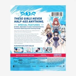 FUNIMATION/CRUNCHYROLL Keijo!!!!!!!! Essentials Blu-ray -Outlet Blu-ray Store 704400018701 anime keijo essentials blu ray back
