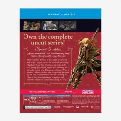 FUNIMATION/CRUNCHYROLL Ulysses Jeanne D'Arc And The Alchemist Knight Blu-ray 11 FUNIMATION/CRUNCHYROLL Ulysses Jeanne D'Arc And The Alchemist Knight Blu-ray -Outlet Blu-ray Store 704400019210 anime ulysses complete series blu ray back