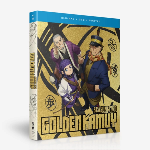 FUNIMATION/CRUNCHYROLL Golden Kamuy Season 2 Blu-ray/DVD 3 FUNIMATION/CRUNCHYROLL Golden Kamuy Season 2 Blu-ray/DVD