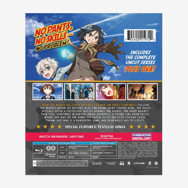 FUNIMATION/CRUNCHYROLL Brave Witches Essentials Blu-ray 4 FUNIMATION/CRUNCHYROLL Brave Witches Essentials Blu-ray - Image 2