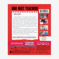 FUNIMATION/CRUNCHYROLL Ultimate Otaku Teacher Complete Series Blu-ray -Outlet Blu-ray Store 704400020827 anime ultimate otaku teacher complete back