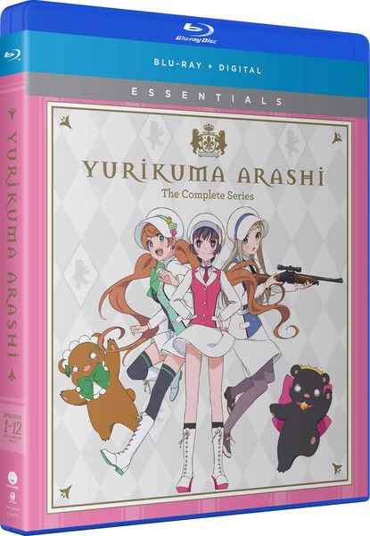 FUNIMATION/CRUNCHYROLL Yurikuma Arashi Essentials Blu-ray 3 FUNIMATION/CRUNCHYROLL Yurikuma Arashi Essentials Blu-ray