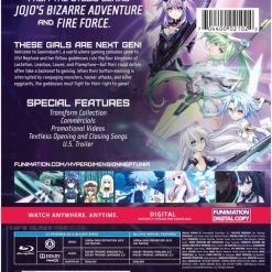 FUNIMATION/CRUNCHYROLL Hyperdimension Neptunia Essentials Blu-ray 5 FUNIMATION/CRUNCHYROLL Hyperdimension Neptunia Essentials Blu-ray -Outlet Blu-ray Store 704400021022 anime hyperdimension neptunia essentials blu ray back