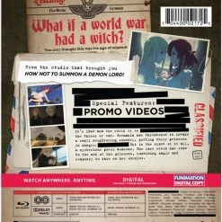 FUNIMATION/CRUNCHYROLL Izetta The Last Witch Essentials Blu-ray -Outlet Blu-ray Store 704400021725 anime izetta the last witch essentials blu ray back