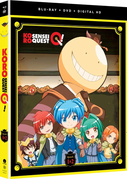 FUNIMATION/CRUNCHYROLL Koro Sensei Quest! Blu-ray/DVD 3 FUNIMATION/CRUNCHYROLL Koro Sensei Quest! Blu-ray/DVD