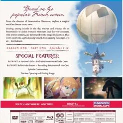 FUNIMATION/CRUNCHYROLL Radiant Season 1 Part 1 Blu-ray/DVD -Outlet Blu-ray Store 704400023170 anime radiant season 1 part 1 blu ray dvd back