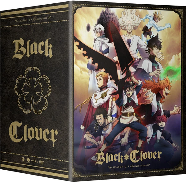 FUNIMATION/CRUNCHYROLL Black Clover Season 2 Part 3 Collector's Box Blu-ray/DVD 3 FUNIMATION/CRUNCHYROLL Black Clover Season 2 Part 3 Collector's Box Blu-ray/DVD