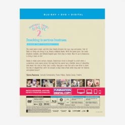 FUNIMATION/CRUNCHYROLL Dagashi Kashi Season 2 Blu-ray/DVD -Outlet Blu-ray Store 704400025693 anime dagashi kashi season two blu ray dvd back