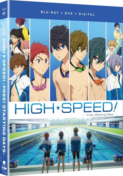 FUNIMATION/CRUNCHYROLL High Speed! Free! Starting Days The Movie Blu-ray/DVD 3 FUNIMATION/CRUNCHYROLL High Speed! Free! Starting Days The Movie Blu-ray/DVD