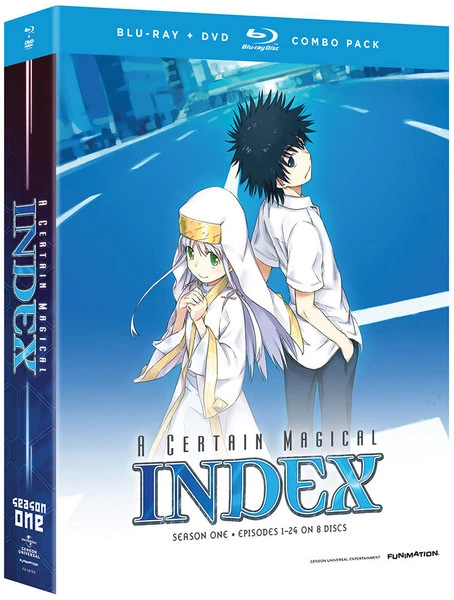 FUNIMATION/CRUNCHYROLL A Certain Magical Index Season 1 Blu-ray/DVD 3 FUNIMATION/CRUNCHYROLL A Certain Magical Index Season 1 Blu-ray/DVD