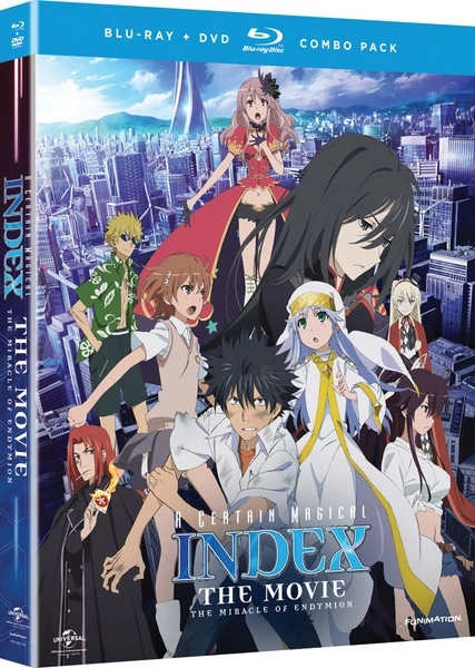 FUNIMATION/CRUNCHYROLL A Certain Magical Index The Movie Miracle Of Endymion Blu-ray/DVD 3 FUNIMATION/CRUNCHYROLL A Certain Magical Index The Movie Miracle Of Endymion Blu-ray/DVD