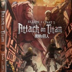 FUNIMATION/CRUNCHYROLL Attack On Titan Season 3 Part 2 Blu-ray/DVD