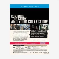 FUNIMATION/CRUNCHYROLL Bungo Stray Dogs Season 3 Blu-ray/DVD -Outlet Blu-ray Store 704400068898 anime bungo stray dogs season 3 blu ray dvd back