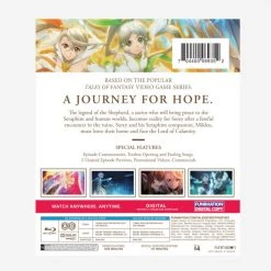 FUNIMATION/CRUNCHYROLL Tales Of Zestiria The X Complete Series Essentials Blu-ray -Outlet Blu-ray Store 704400069352 anime tales of zestiria the x complete series essentials blu ray back