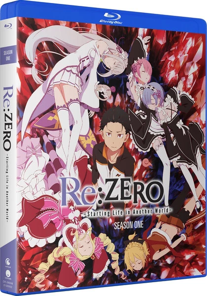 FUNIMATION/CRUNCHYROLL Re:ZERO Starting Life In Another World Season 1 Blu-ray 3 FUNIMATION/CRUNCHYROLL Re:ZERO Starting Life In Another World Season 1 Blu-ray