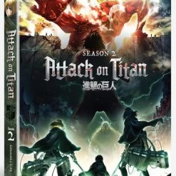 FUNIMATION/CRUNCHYROLL Attack On Titan Season 2 Blu-Ray/DVD