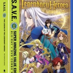 FUNIMATION/CRUNCHYROLL The Legend Of The Legendary Heroes Blu-ray/DVD SAVE Edition 5 FUNIMATION/CRUNCHYROLL The Legend Of The Legendary Heroes Blu-ray/DVD SAVE Edition -Outlet Blu-ray Store 704400089541 anime the legend of the legendary heroes SAVE edition blu ray DVD alt