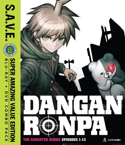 FUNIMATION/CRUNCHYROLL Danganronpa Blu-ray/DVD SAVE Edition 3 FUNIMATION/CRUNCHYROLL Danganronpa Blu-ray/DVD SAVE Edition