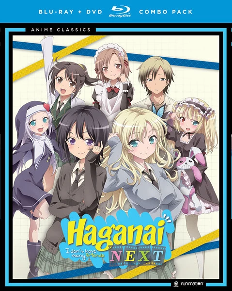 FUNIMATION/CRUNCHYROLL Haganai Season 2 Blu-ray/DVD Anime Classics 3 FUNIMATION/CRUNCHYROLL Haganai Season 2 Blu-ray/DVD Anime Classics