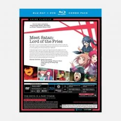 FUNIMATION/CRUNCHYROLL The Devil Is A Part-Timer Season 1 Anime Classics Blu-ray/DVD -Outlet Blu-ray Store 704400092374 anime the devil is a part timer blu ray dvd anime classics back