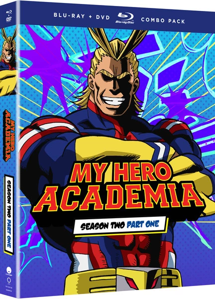FUNIMATION/CRUNCHYROLL My Hero Academia Season 2 Part 1 Blu-ray/DVD 3 FUNIMATION/CRUNCHYROLL My Hero Academia Season 2 Part 1 Blu-ray/DVD