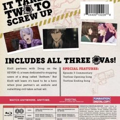 FUNIMATION/CRUNCHYROLL Double Decker! Doug & Kirill + OVAs Essentials Blu-ray -Outlet Blu-ray Store 704400102288 anime double decker doug and kirill plus ovas essentials bluray back