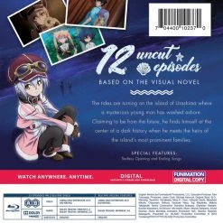 FUNIMATION/CRUNCHYROLL ISLAND Essentials Blu-ray -Outlet Blu-ray Store 704400102370 anime island essentials blu ray back