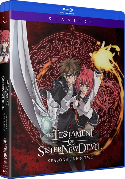 FUNIMATION/CRUNCHYROLL The Testament Of Sister New Devil Seasons 1 & 2 Classics Blu-Ray 3 FUNIMATION/CRUNCHYROLL The Testament Of Sister New Devil Seasons 1 & 2 Classics Blu-Ray