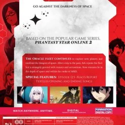 FUNIMATION/CRUNCHYROLL Phantasy Star Online 2 Episode Oracle Part 2 Blu-ray -Outlet Blu-ray Store 704400102653 anime phantasy star online 2 episode oracle part 2 blu ray back