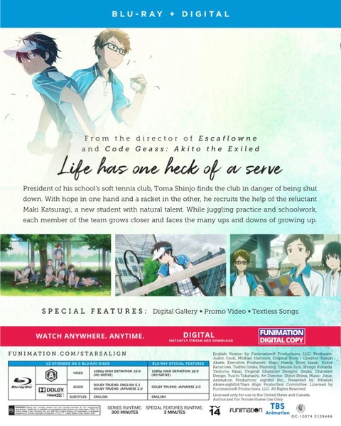 FUNIMATION/CRUNCHYROLL Stars Align Blu-ray 4 FUNIMATION/CRUNCHYROLL Stars Align Blu-ray - Image 2