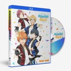 FUNIMATION/CRUNCHYROLL Ensemble Stars! Part 1 Blu-ray -Outlet Blu-ray Store 704400102998 anime ensemble stars part 1 blu ray altb