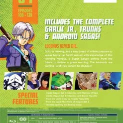 FUNIMATION/CRUNCHYROLL Dragon Ball Z Season 4 Steelbook Blu-ray -Outlet Blu-ray Store 704400103537 anime dragon ball z season 4 steelbook blu ray back