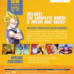FUNIMATION/CRUNCHYROLL Dragon Ball Z Season 8 Steelbook Blu-ray -Outlet Blu-ray Store 704400103575 anime dragon ball z season 8 steelbook blu ray altb