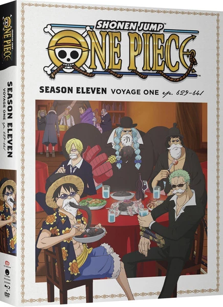 FUNIMATION/CRUNCHYROLL One Piece Season 11 Part 1 Blu-ray/DVD 3 FUNIMATION/CRUNCHYROLL One Piece Season 11 Part 1 Blu-ray/DVD