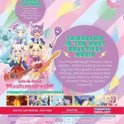 FUNIMATION/CRUNCHYROLL Show By Rock!! Mashumairesh!! Blu-ray/DVD -Outlet Blu-ray Store 704400103803 anime show by rock mashumairesh blu ray dvd back