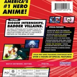 FUNIMATION/CRUNCHYROLL My Hero Academia Season 4 Complete Collection Blu-ray -Outlet Blu-ray Store 704400104138 anime my hero academia season 4 complete collection blu ray back
