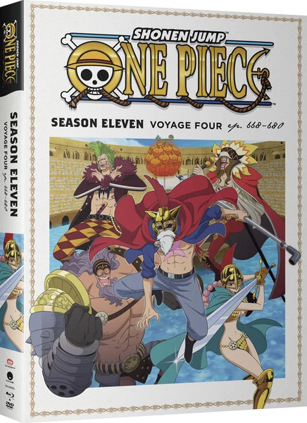 FUNIMATION/CRUNCHYROLL One Piece Season 11 Part 4 Blu-ray/DVD 3 FUNIMATION/CRUNCHYROLL One Piece Season 11 Part 4 Blu-ray/DVD
