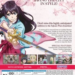 FUNIMATION/CRUNCHYROLL Sakura Wars The Animation Blu-ray -Outlet Blu-ray Store 704400104572 anime sakura wars the animation blu ray back