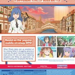 FUNIMATION/CRUNCHYROLL Shachibato! President It's Time For Battle! Blu-ray -Outlet Blu-ray Store 704400104589 anime shachibato president its time for battle blu ray back