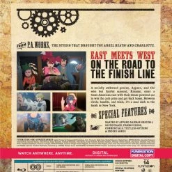 FUNIMATION/CRUNCHYROLL APPARE-RANMAN! Blu-ray -Outlet Blu-ray Store 704400104633 anime appare ranman blu ray back