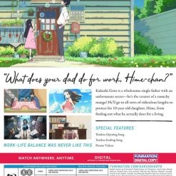 FUNIMATION/CRUNCHYROLL Kakushigoto Blu-ray -Outlet Blu-ray Store 704400104664 anime kakushigoto blu ray back